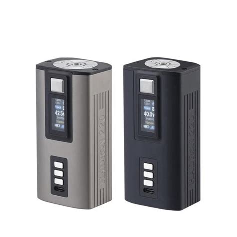 gun metal box mod|Steam Crave Hadron 220 Box Mod .